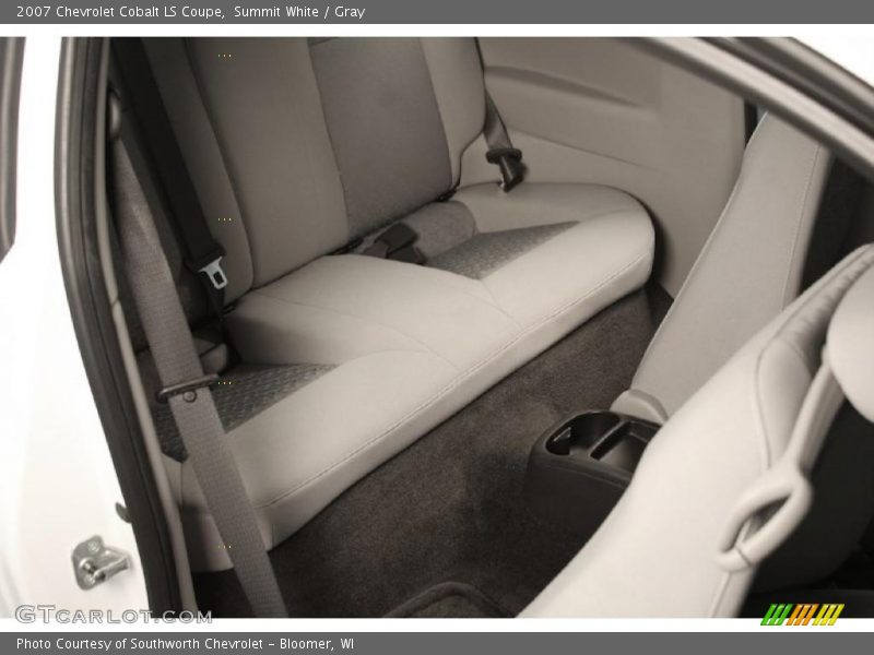 Summit White / Gray 2007 Chevrolet Cobalt LS Coupe