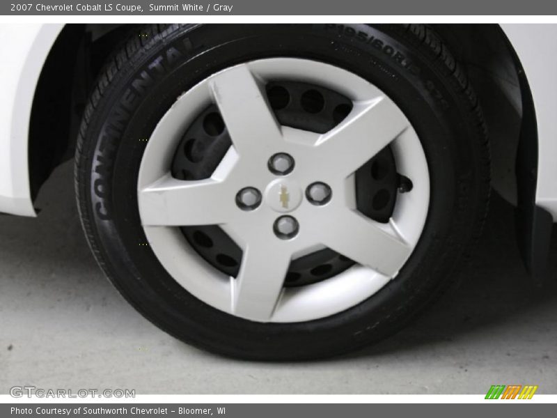 Summit White / Gray 2007 Chevrolet Cobalt LS Coupe