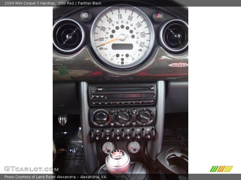 Chili Red / Panther Black 2004 Mini Cooper S Hardtop
