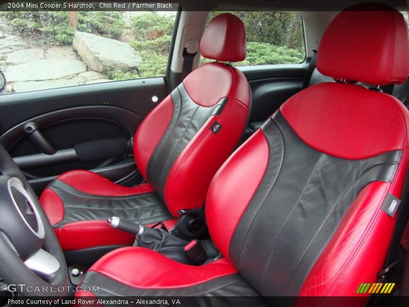 Chili Red / Panther Black 2004 Mini Cooper S Hardtop