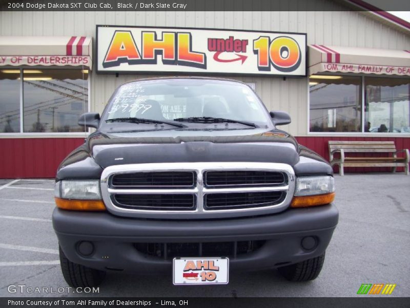 Black / Dark Slate Gray 2004 Dodge Dakota SXT Club Cab
