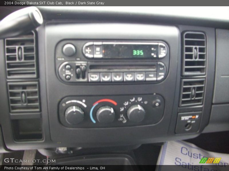 Black / Dark Slate Gray 2004 Dodge Dakota SXT Club Cab