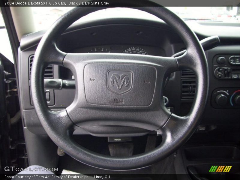 Black / Dark Slate Gray 2004 Dodge Dakota SXT Club Cab
