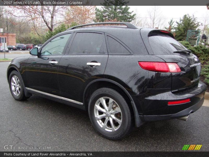 Black Obsidian / Graphite 2007 Infiniti FX 35 AWD