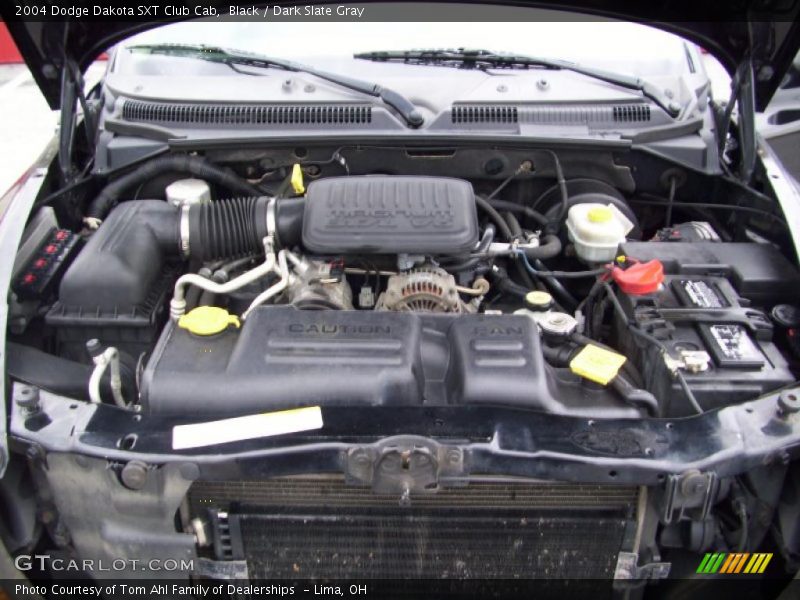 Black / Dark Slate Gray 2004 Dodge Dakota SXT Club Cab