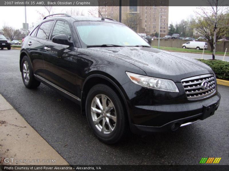 Black Obsidian / Graphite 2007 Infiniti FX 35 AWD