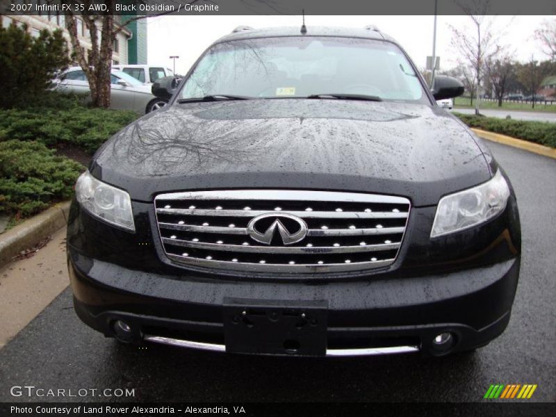 Black Obsidian / Graphite 2007 Infiniti FX 35 AWD