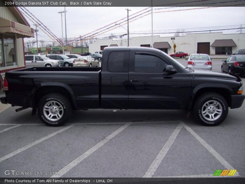 Black / Dark Slate Gray 2004 Dodge Dakota SXT Club Cab