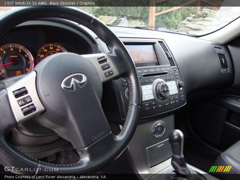 Black Obsidian / Graphite 2007 Infiniti FX 35 AWD