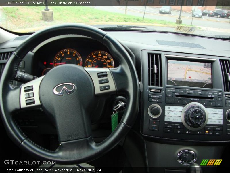 Black Obsidian / Graphite 2007 Infiniti FX 35 AWD