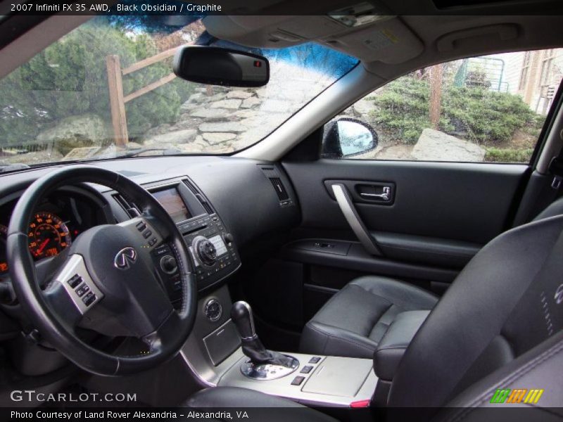 Black Obsidian / Graphite 2007 Infiniti FX 35 AWD
