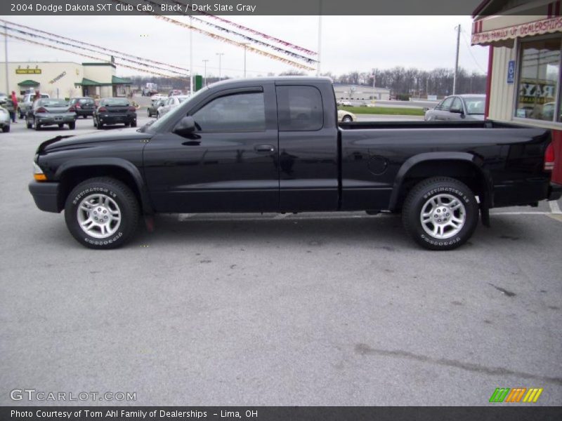 Black / Dark Slate Gray 2004 Dodge Dakota SXT Club Cab