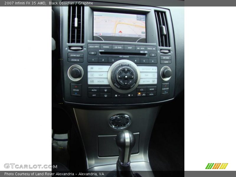 Black Obsidian / Graphite 2007 Infiniti FX 35 AWD
