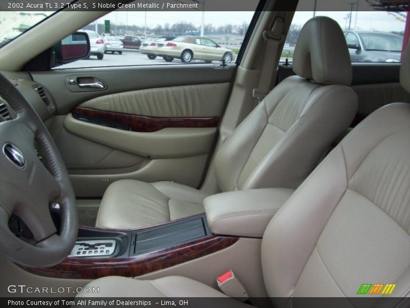 S Noble Green Metallic / Parchment 2002 Acura TL 3.2 Type S