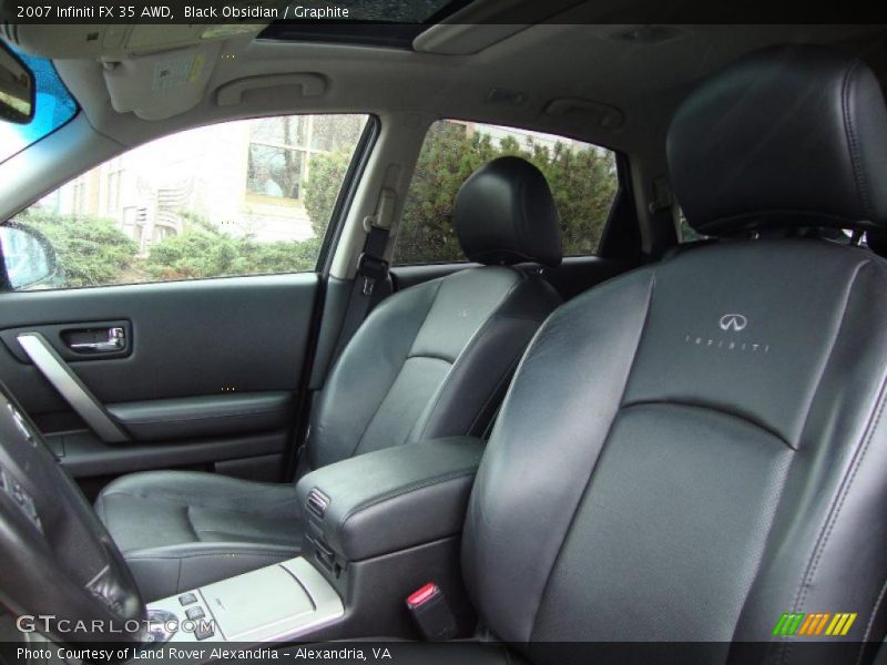 Black Obsidian / Graphite 2007 Infiniti FX 35 AWD