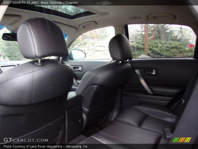 Black Obsidian / Graphite 2007 Infiniti FX 35 AWD