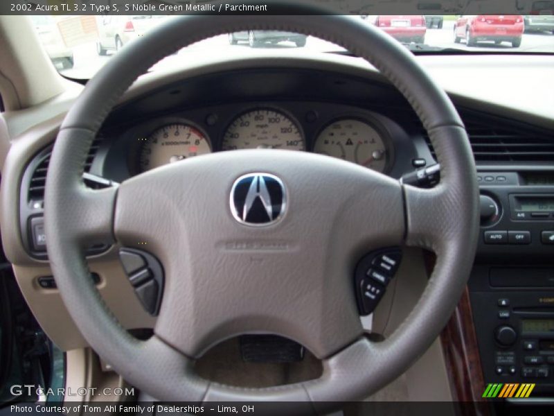 S Noble Green Metallic / Parchment 2002 Acura TL 3.2 Type S