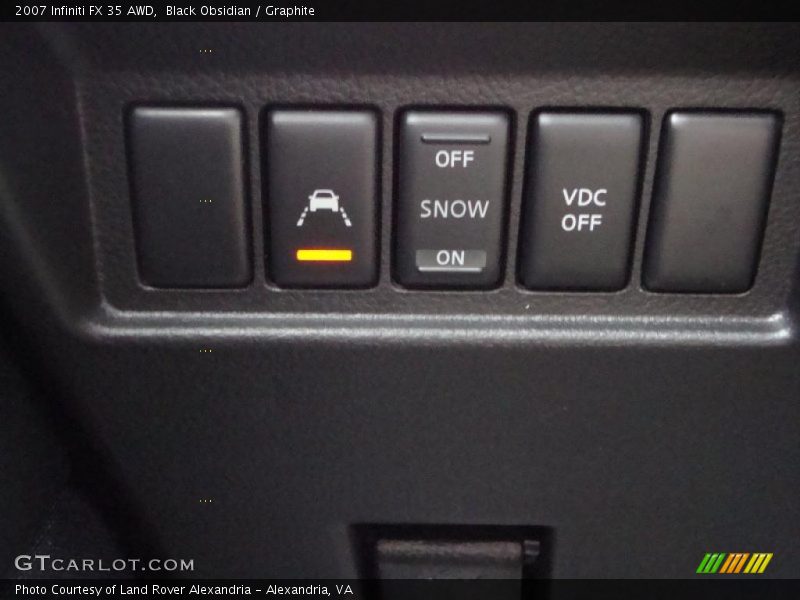 Black Obsidian / Graphite 2007 Infiniti FX 35 AWD
