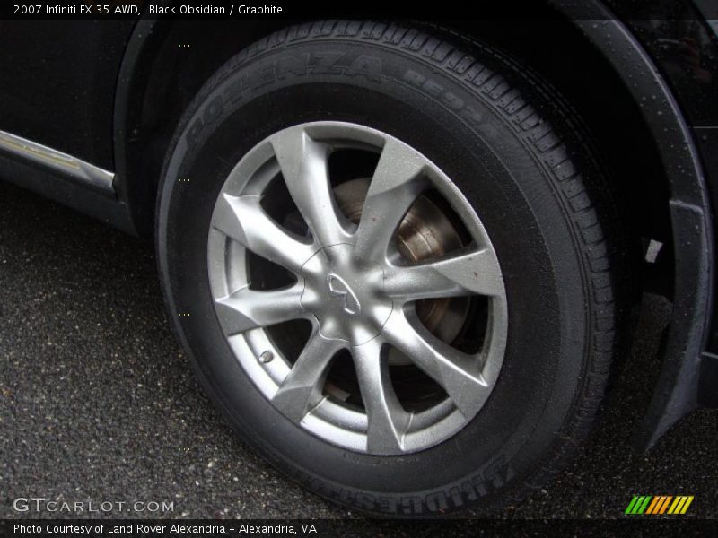 Black Obsidian / Graphite 2007 Infiniti FX 35 AWD