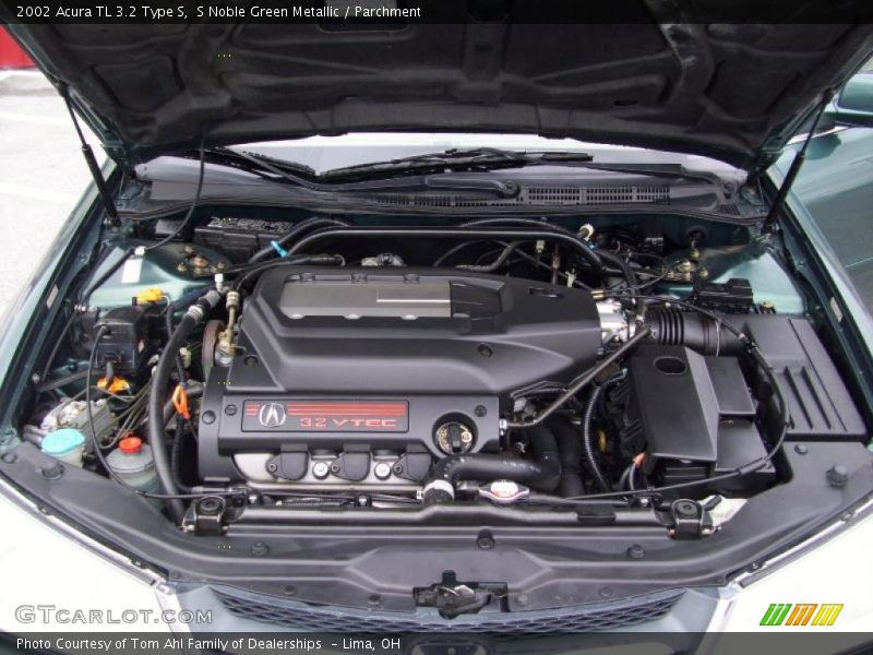 S Noble Green Metallic / Parchment 2002 Acura TL 3.2 Type S