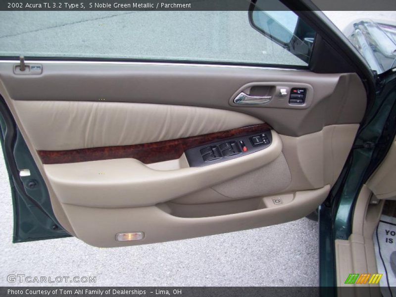 S Noble Green Metallic / Parchment 2002 Acura TL 3.2 Type S