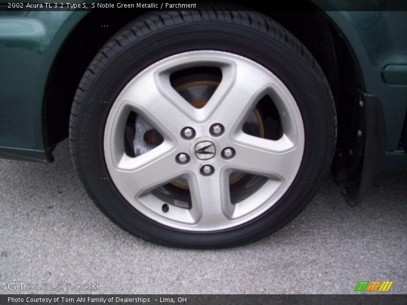 S Noble Green Metallic / Parchment 2002 Acura TL 3.2 Type S