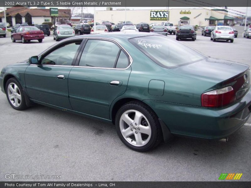 S Noble Green Metallic / Parchment 2002 Acura TL 3.2 Type S