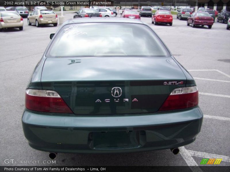 S Noble Green Metallic / Parchment 2002 Acura TL 3.2 Type S