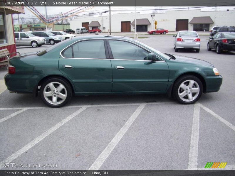 S Noble Green Metallic / Parchment 2002 Acura TL 3.2 Type S