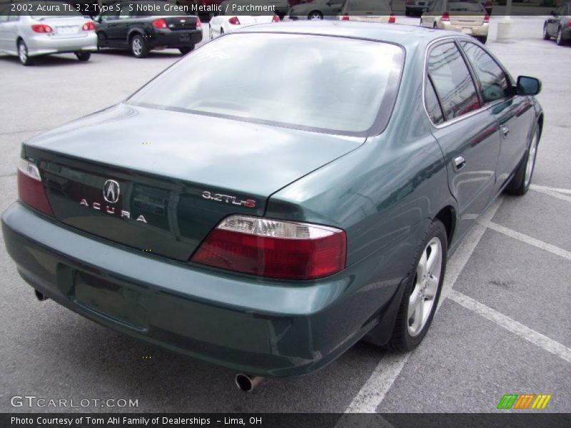S Noble Green Metallic / Parchment 2002 Acura TL 3.2 Type S