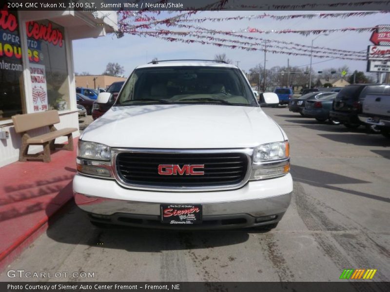 Summit White / Neutral/Shale 2004 GMC Yukon XL 1500 SLT