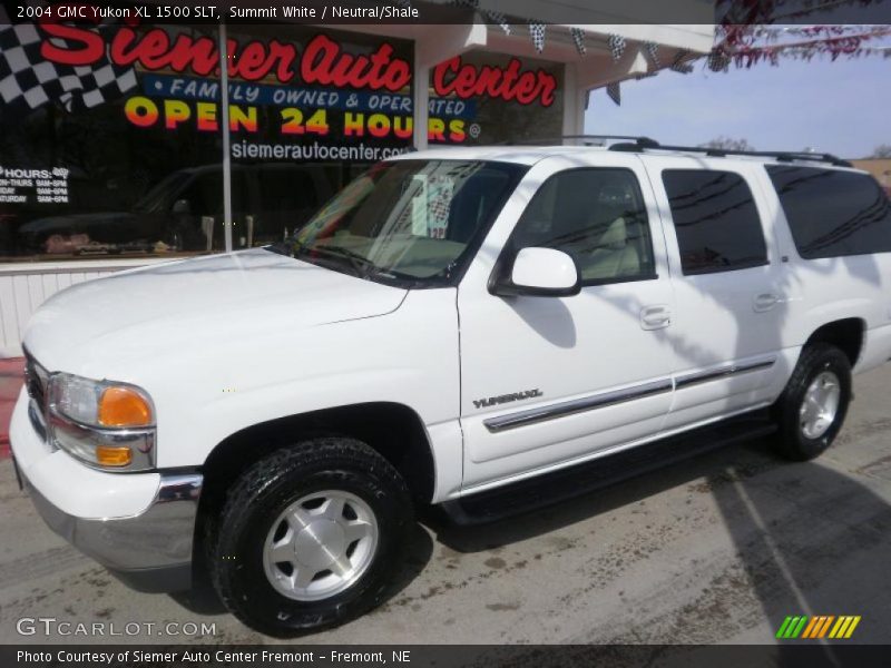 Summit White / Neutral/Shale 2004 GMC Yukon XL 1500 SLT