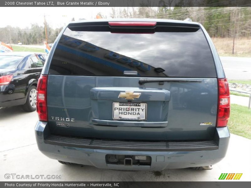 Blue Granite Metallic / Ebony 2008 Chevrolet Tahoe LTZ