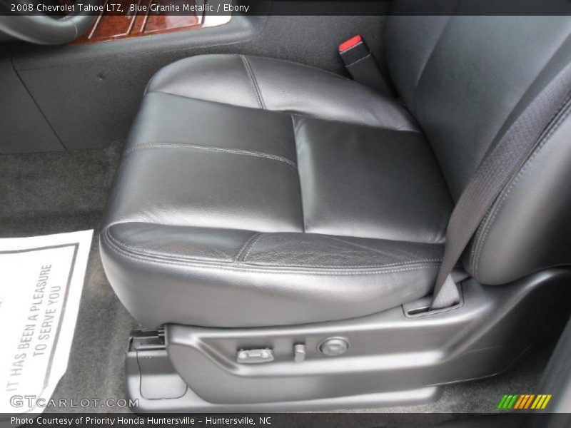 Blue Granite Metallic / Ebony 2008 Chevrolet Tahoe LTZ