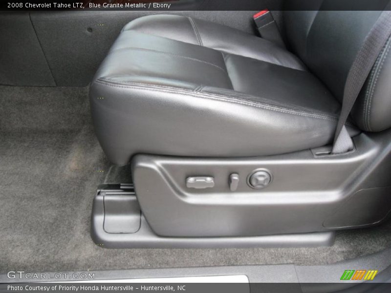 Blue Granite Metallic / Ebony 2008 Chevrolet Tahoe LTZ