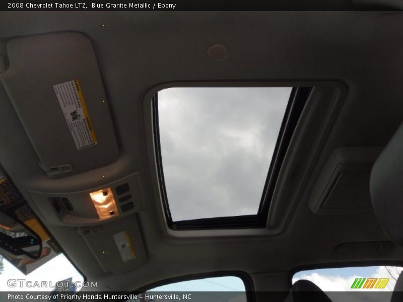 Blue Granite Metallic / Ebony 2008 Chevrolet Tahoe LTZ