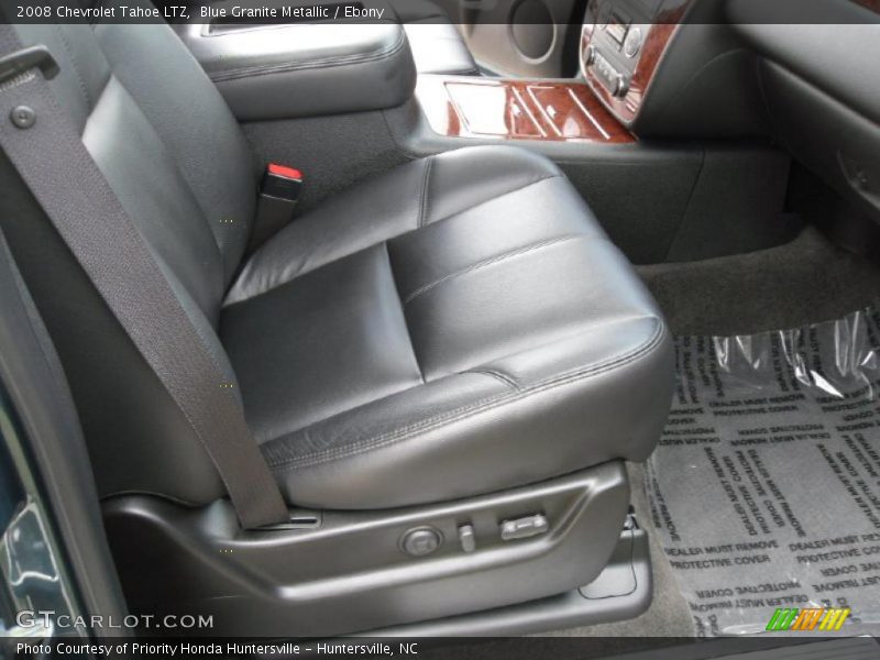 Blue Granite Metallic / Ebony 2008 Chevrolet Tahoe LTZ