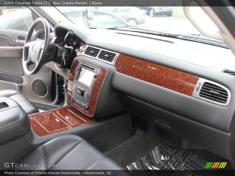 Blue Granite Metallic / Ebony 2008 Chevrolet Tahoe LTZ