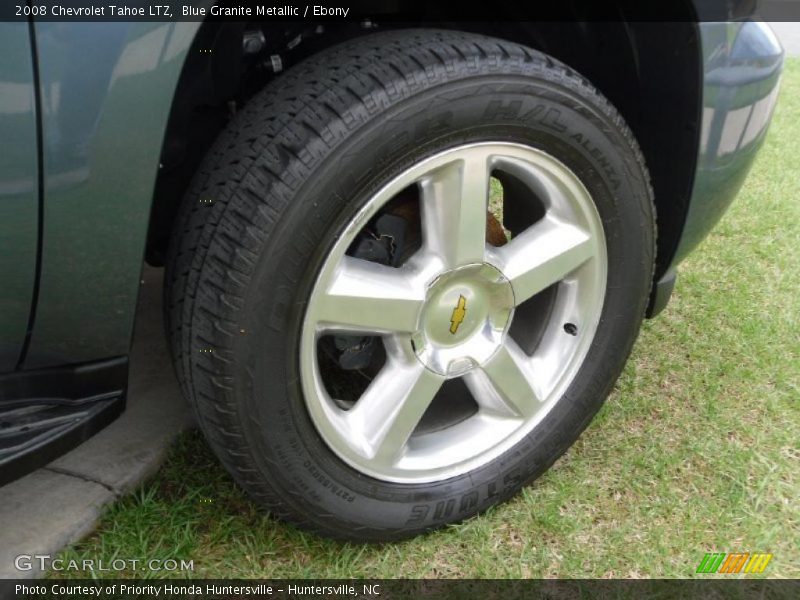 Blue Granite Metallic / Ebony 2008 Chevrolet Tahoe LTZ