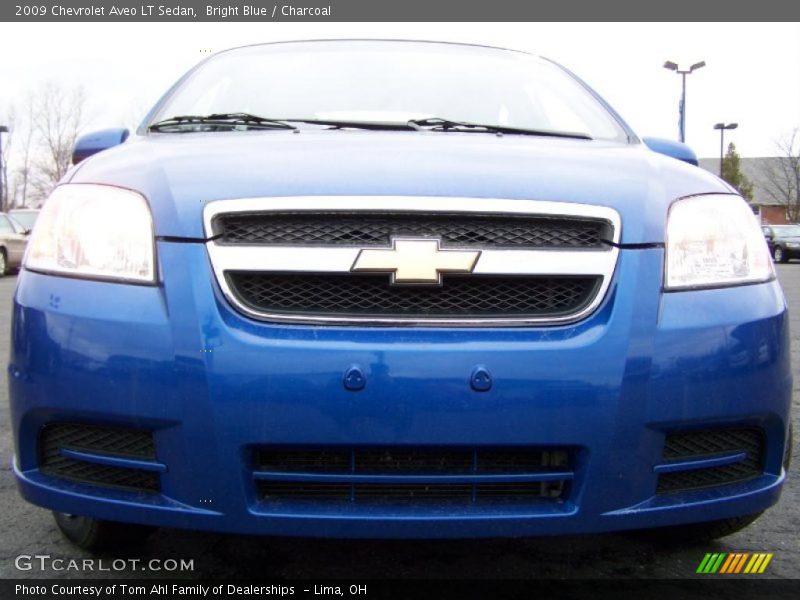 Bright Blue / Charcoal 2009 Chevrolet Aveo LT Sedan