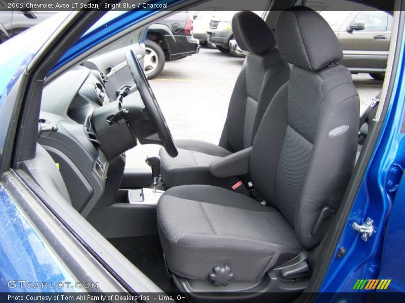 Bright Blue / Charcoal 2009 Chevrolet Aveo LT Sedan