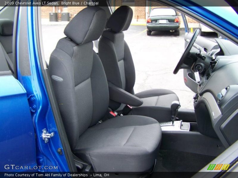 Bright Blue / Charcoal 2009 Chevrolet Aveo LT Sedan