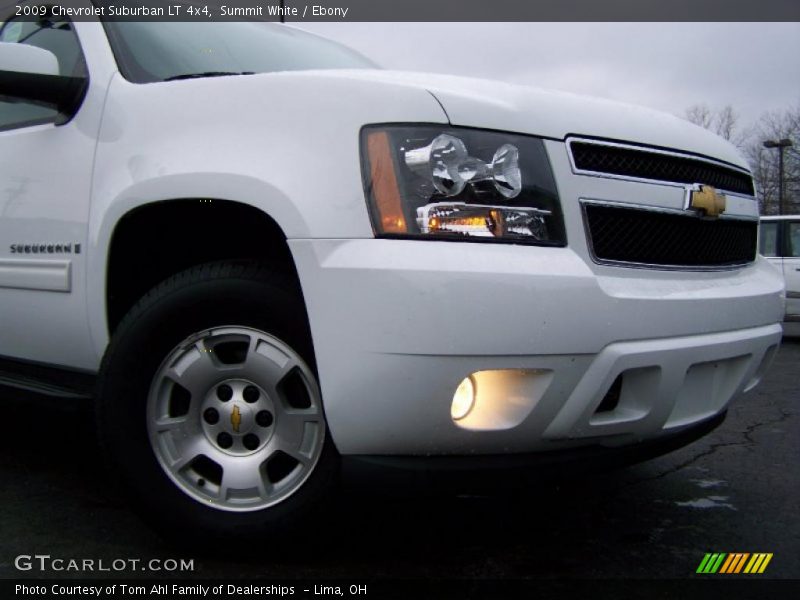 Summit White / Ebony 2009 Chevrolet Suburban LT 4x4
