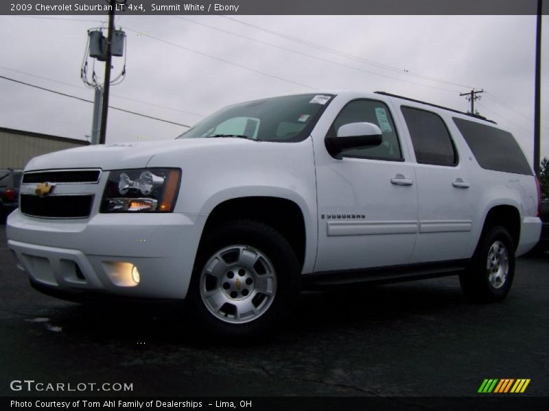 Summit White / Ebony 2009 Chevrolet Suburban LT 4x4