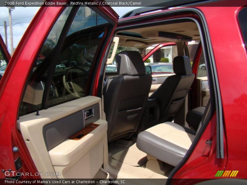 Redfire Metallic / Charcoal Black/Camel 2008 Ford Expedition Eddie Bauer