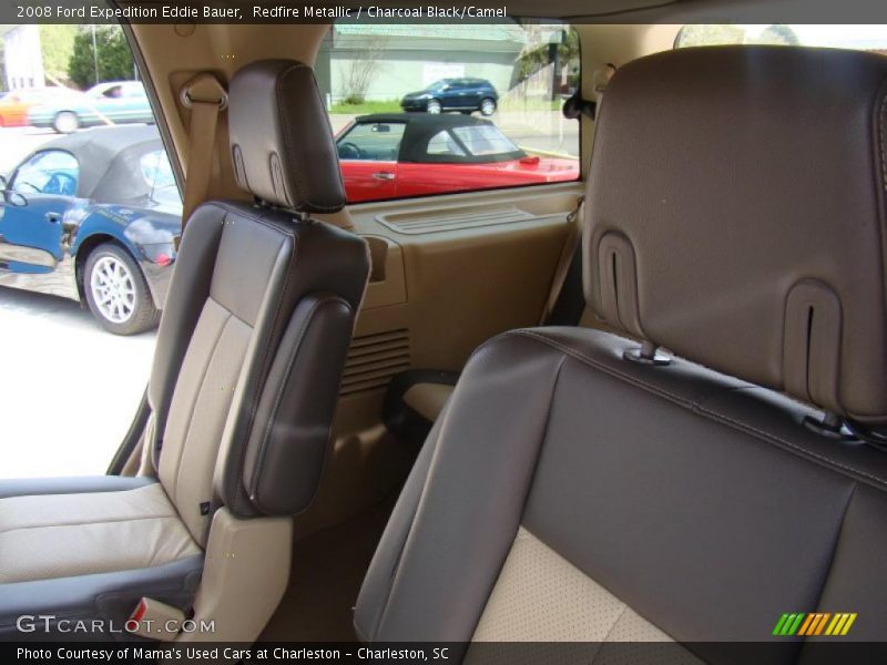 Redfire Metallic / Charcoal Black/Camel 2008 Ford Expedition Eddie Bauer
