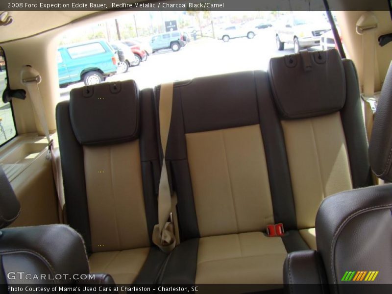 Redfire Metallic / Charcoal Black/Camel 2008 Ford Expedition Eddie Bauer