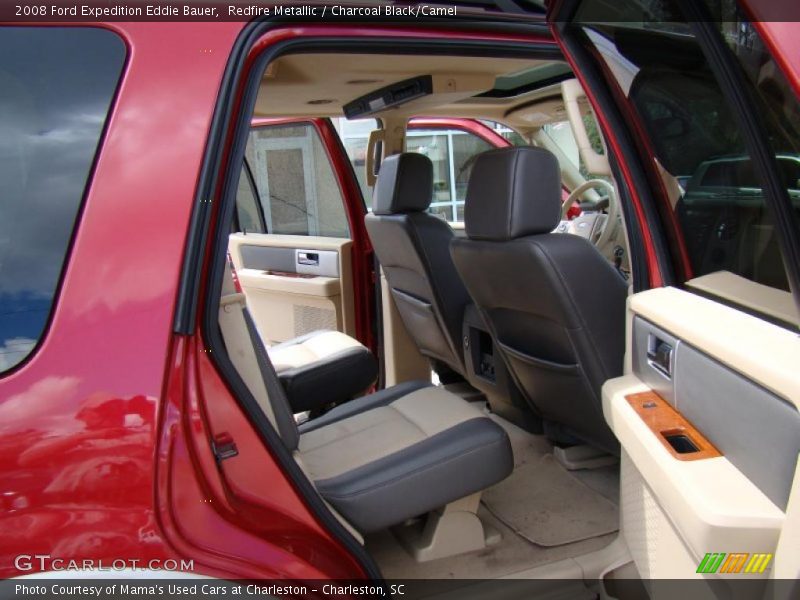 Redfire Metallic / Charcoal Black/Camel 2008 Ford Expedition Eddie Bauer