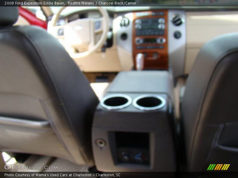 Redfire Metallic / Charcoal Black/Camel 2008 Ford Expedition Eddie Bauer