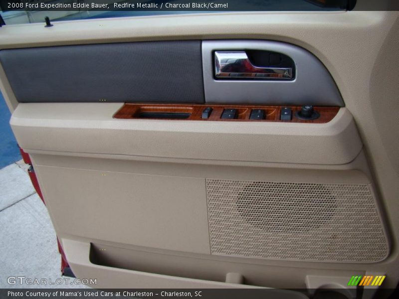Redfire Metallic / Charcoal Black/Camel 2008 Ford Expedition Eddie Bauer